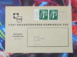 CL33 Enveloppe + Timbre Suisse 1940