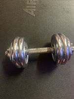 Power Zone Hantelset verchromt 15 kg mit Koffer