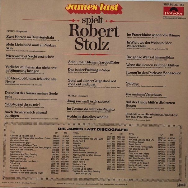 Dischi in vinile: 5x LPs James Last – Usato da Grüningen venduto da azulvinyl 3