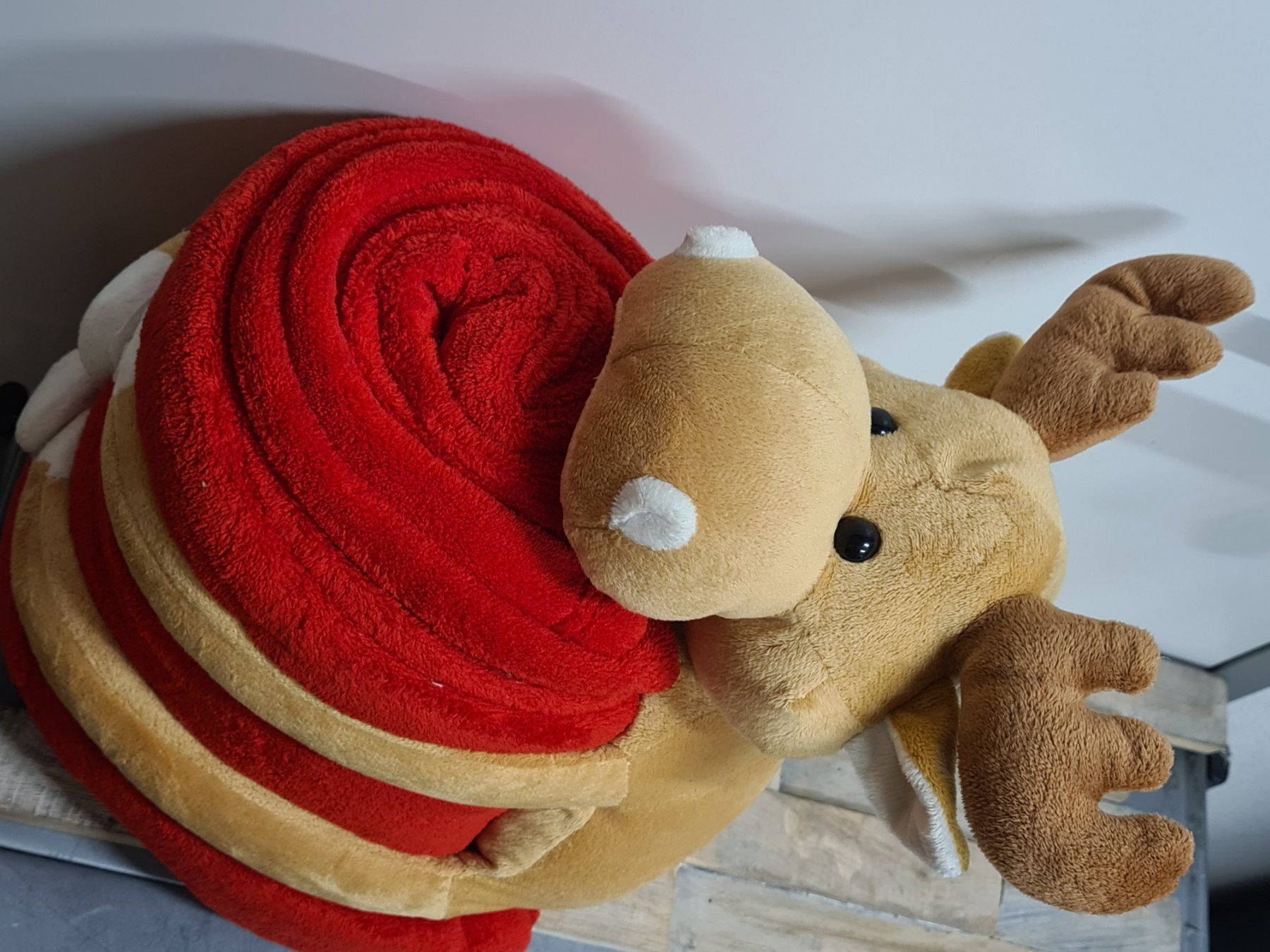 Coperte: Kinder Mikrofaser Decke mit Plüschtier – Nuovo (secondo la descrizione) da Amriswil venduto da used2use