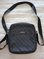 Sac bandoulière GUESS noir logo imprimé