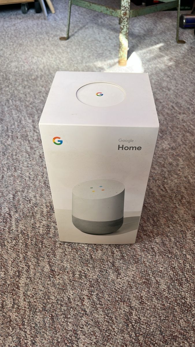 Google Lautsprecher: Google Home  – Neu (gemäss Beschreibung) aus La Chaux-du-Milieu von max_8hcb