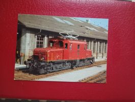 AK Bahn SBB Elekt. Güterzug Lokomotive Details Bild 2