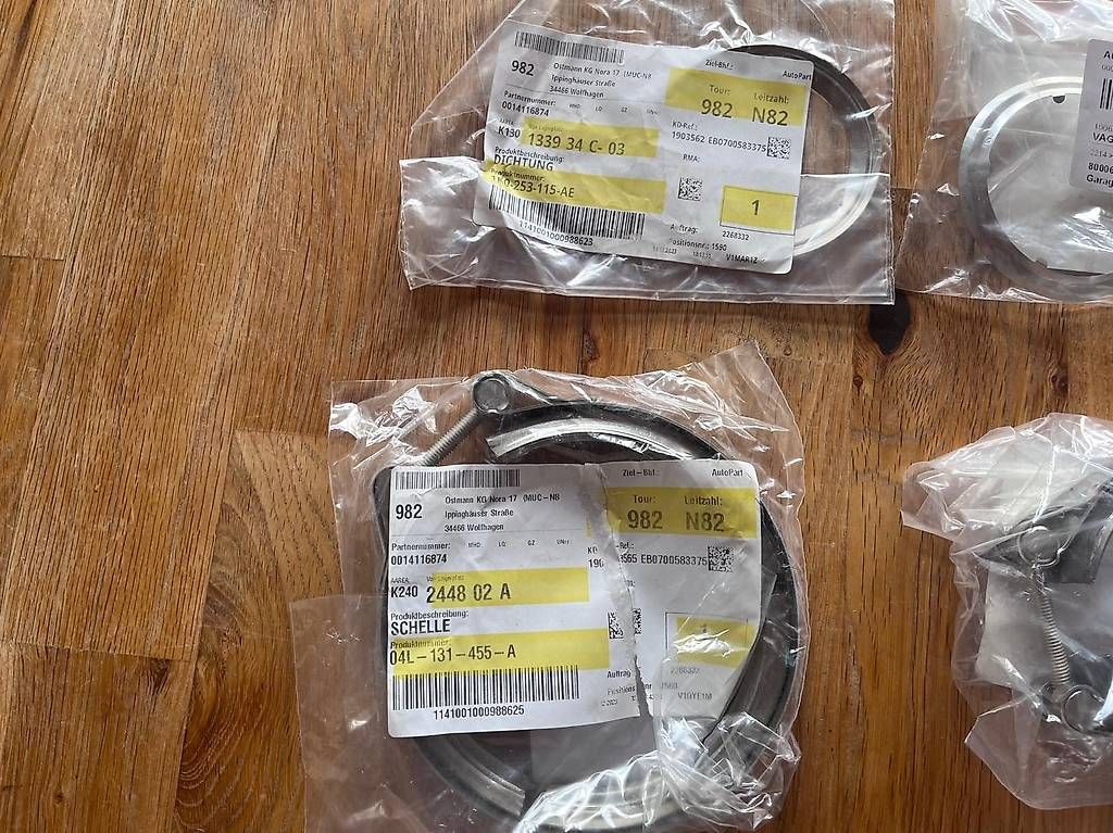 Tutti pezzi di ricambio auto: Original VW Golf DPF Auspuffteile Neu & Originalverpackt  – Usato da Mauren venduto da lotus_46 1