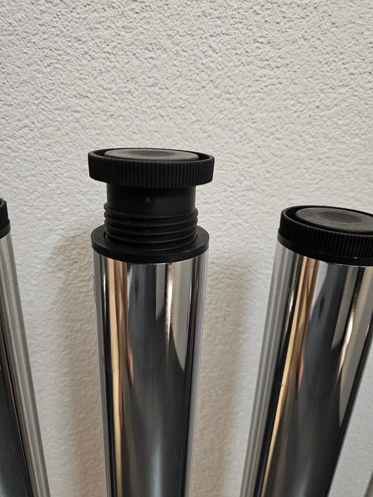 Altri mobili: Tischbein, Designfuss - 4 Stück, Chrom – Usato da Boppelsen venduto da win_dxm9 2
