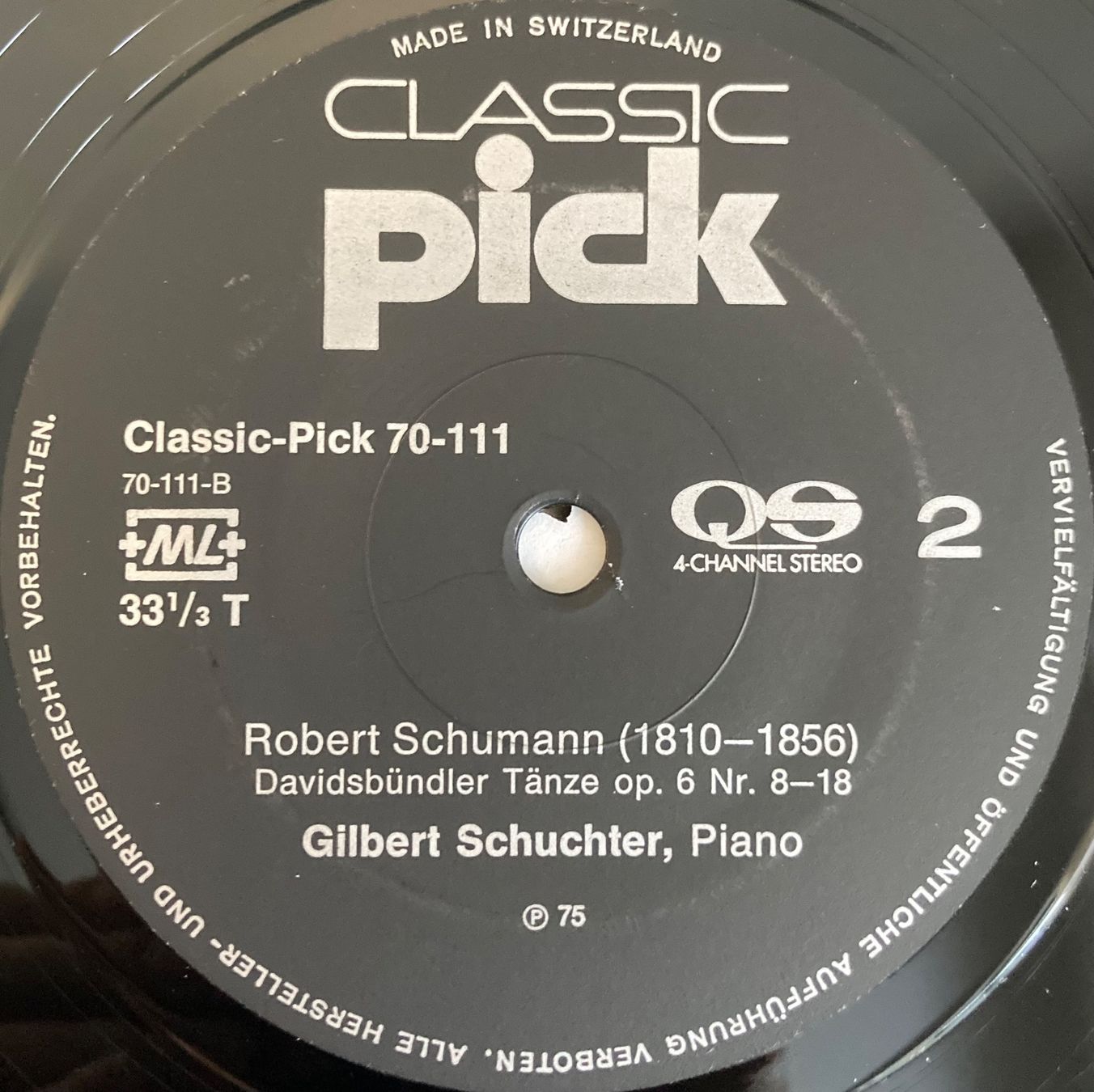Dischi in vinile: Gilbert Schuchter - Franz Schubert & Robert Schuhmann LP – Nuovo (secondo la descrizione) da Wettingen venduto da 12.Zoll.Vinyl 5