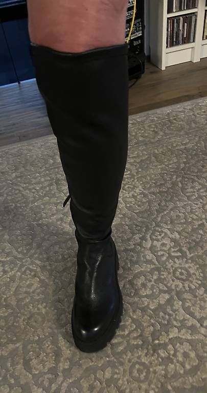 Scarpe da donna: Tamaris Overknee Leder Stiefel – Usato da Schnottwil venduto da pacha08 3