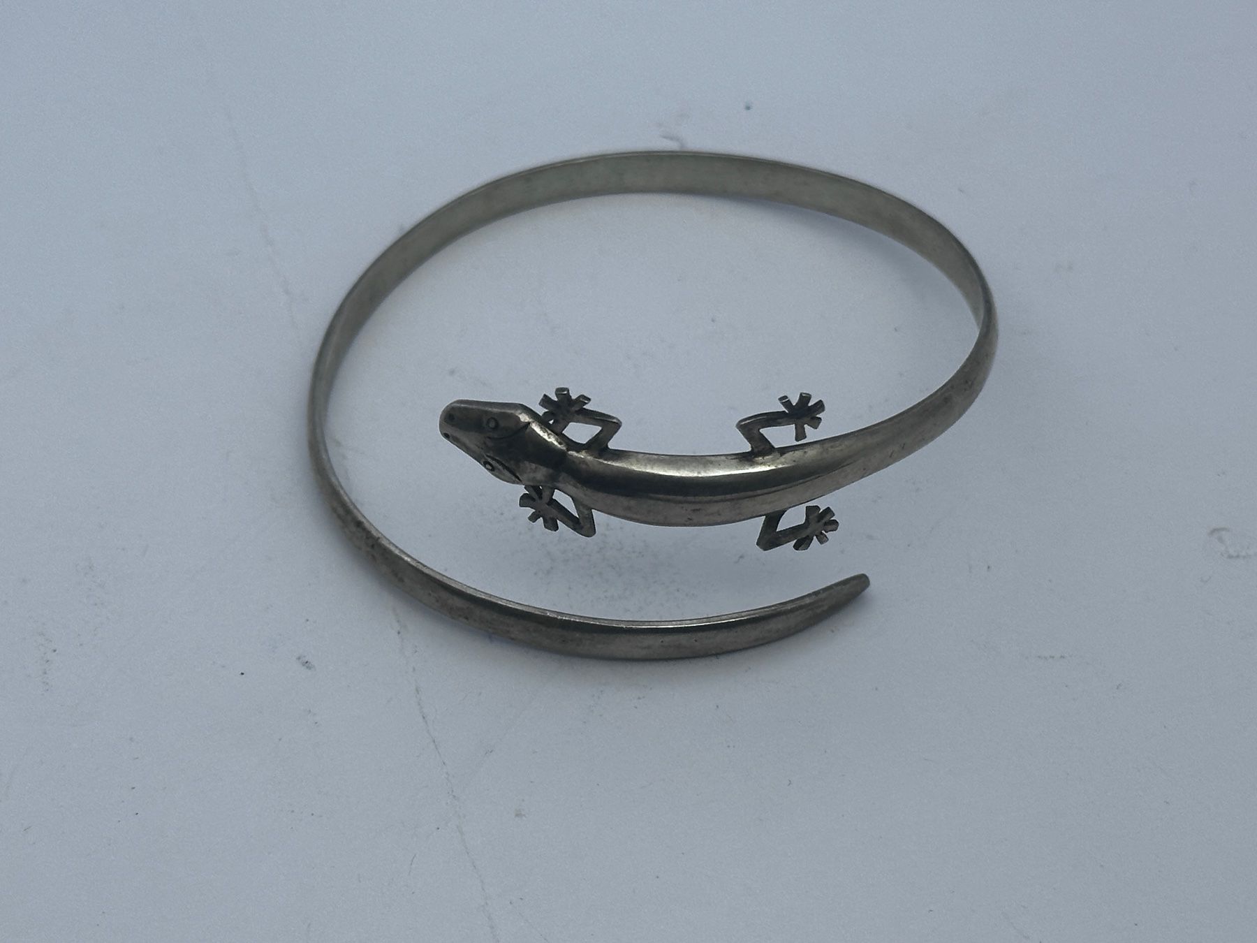 Bracciali & Braccialetti: Silber Eidechsen Armreif 925 16.33g – Usato da Brüttisellen venduto da AlphaOmega05