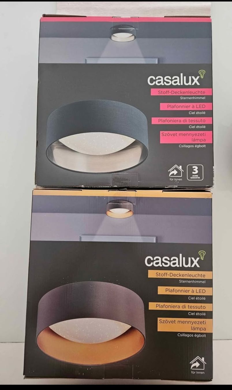 Lampadari & plafoniere: vendo 2 plafoniere NUOVE – Nuovo e nell'imballaggio originale da Tenero venduto da kat_dfr6