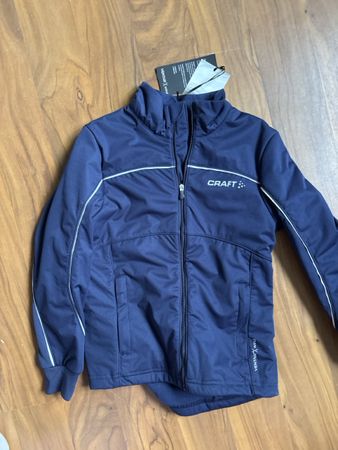 Craft Junior Jacke blau Grösse 110/116 Neu mit Etikett