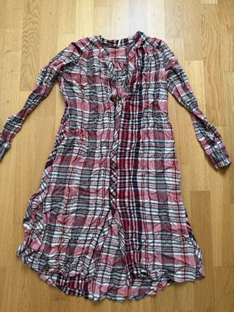Free People Tunika Blusenkleid XS, Holzfäller Style