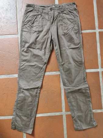 Chicorée; braune Hose / Chino Hose Gr. 36