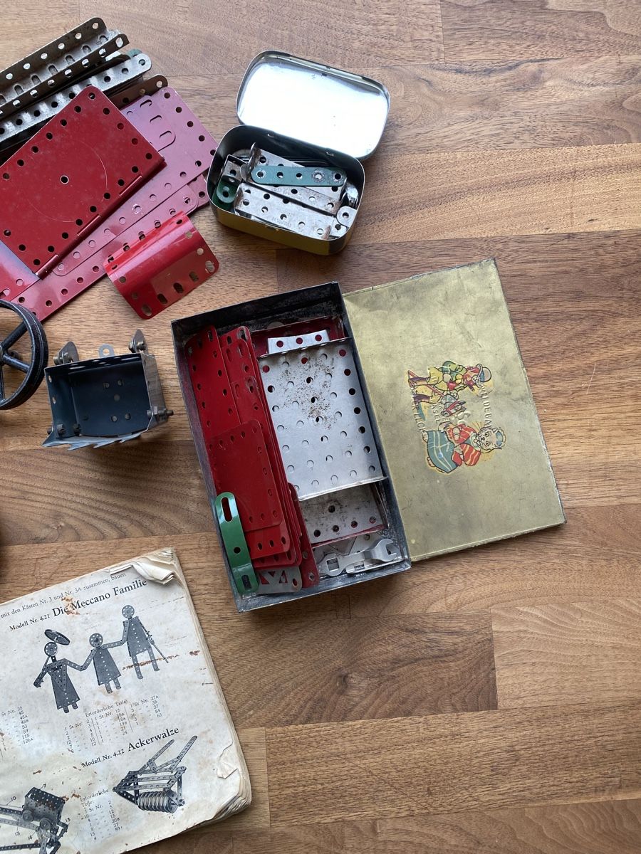 Meccano Baukästen: Meccano, versch. Bauteile, Bauanleitung – Gebraucht aus Aadorf von Dragonfisch 3