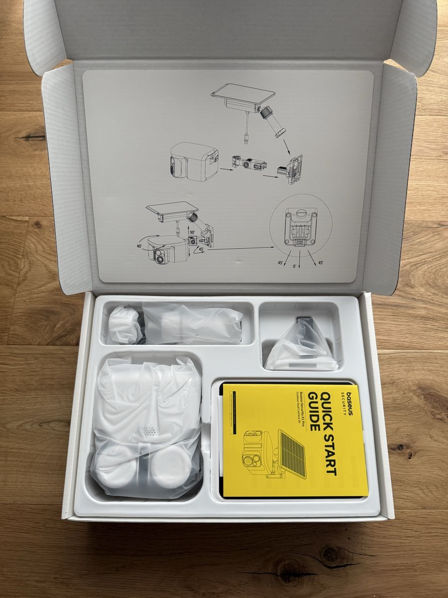 Fotocamera: Baseus Security Camera X1 Pro Dual 3K - Neu ! – Nuovo e nell'imballaggio originale da Wattwil venduto da AlcatronIntelligence 2