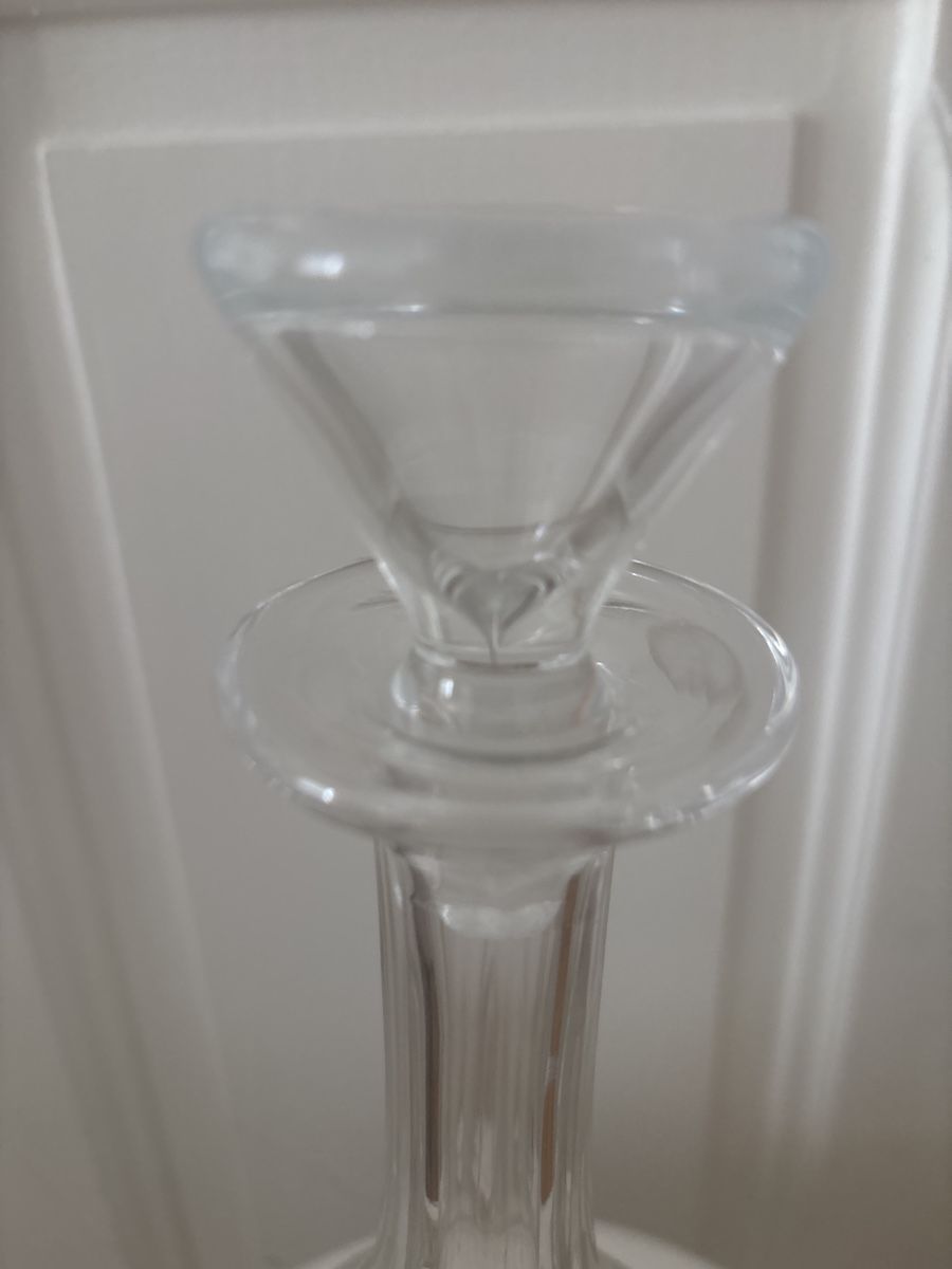 Lambert Caraffe: Carafe en cristal taillé Val St Lambert – Usato da Genève venduto da ati_tj8f 3