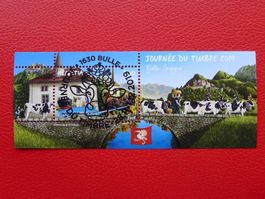 2019, W120 (TdB-Block BULLE) , sauberer Vollstempel BULLE