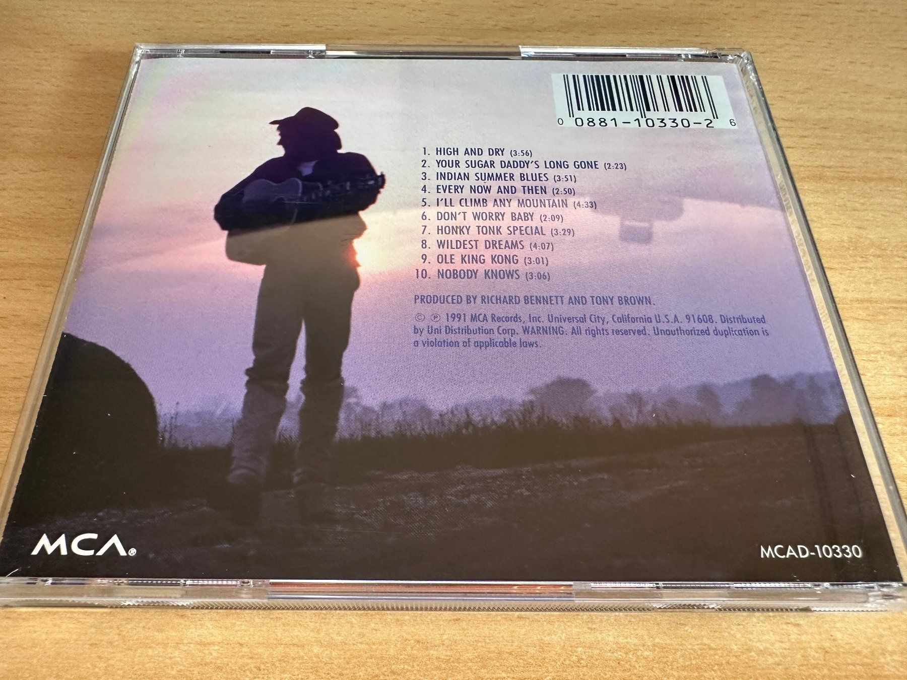 CD: Marty Brown – High And Dry – Usato da Rikon im Tösstal venduto da Alpenmutz 1