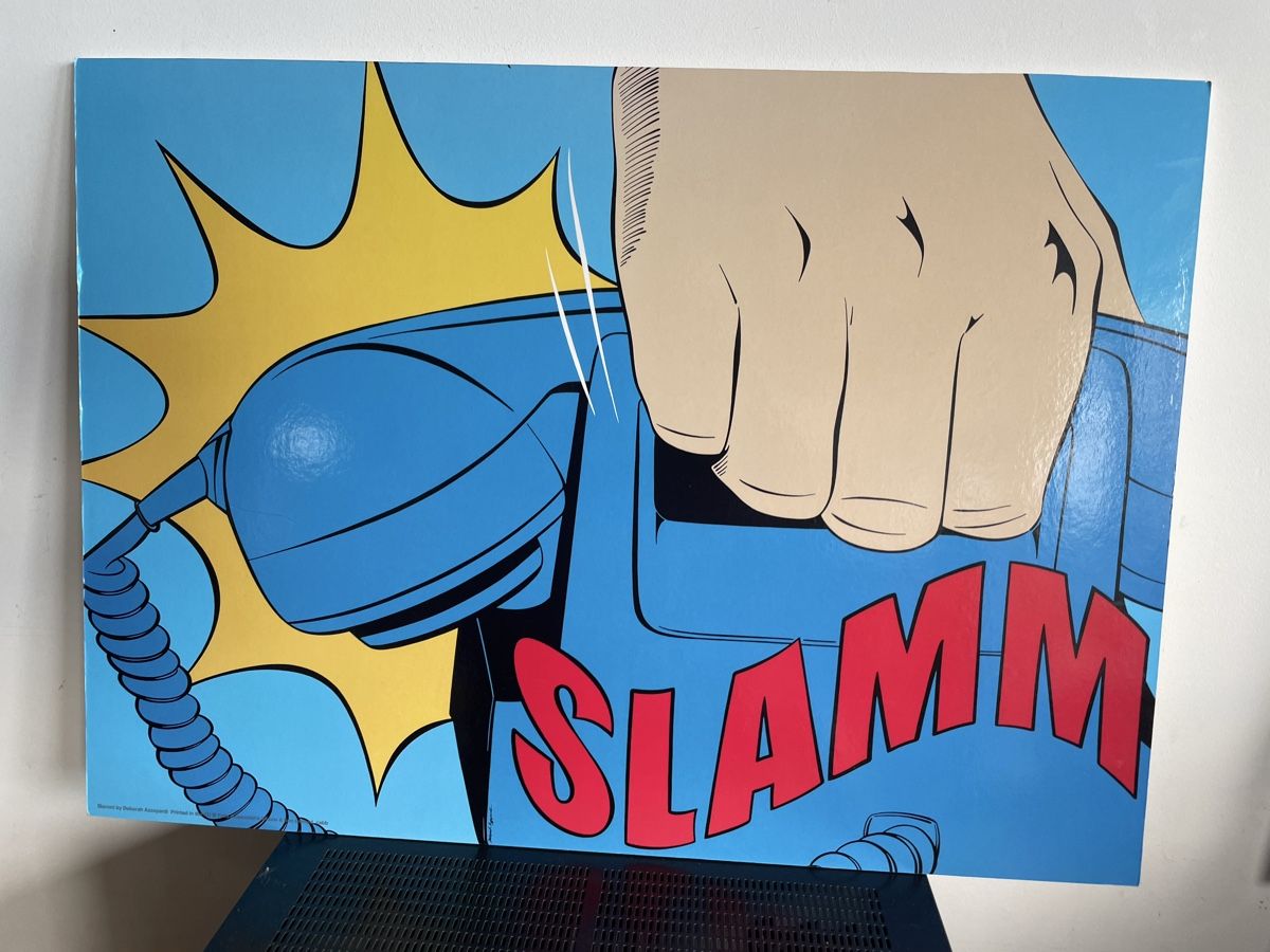 Schilder: Pop Art Impression sur Panneau Slamm Deborah Azzopardi – Gebraucht aus Vallamand von Bricbracbroc82