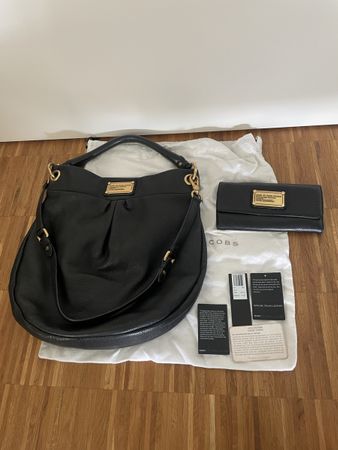 Marc Jacobs Hobo Bag Tasche mit Portemonnaie guter 