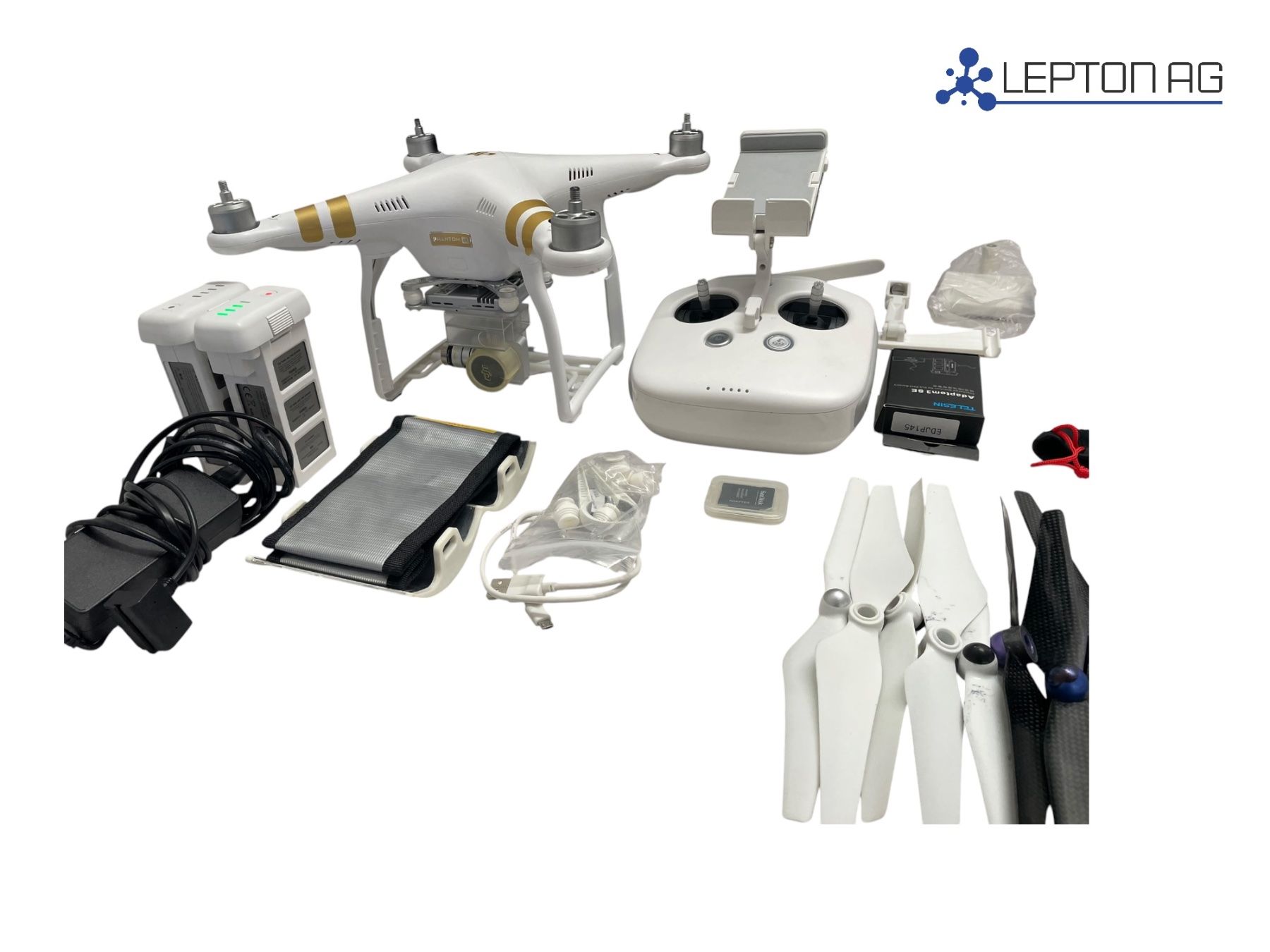 DJI Modellismo RC: Phantom 3 4K by DJI Set/mit Zubehör – Usato da Niederdorf venduto da LeptonAG