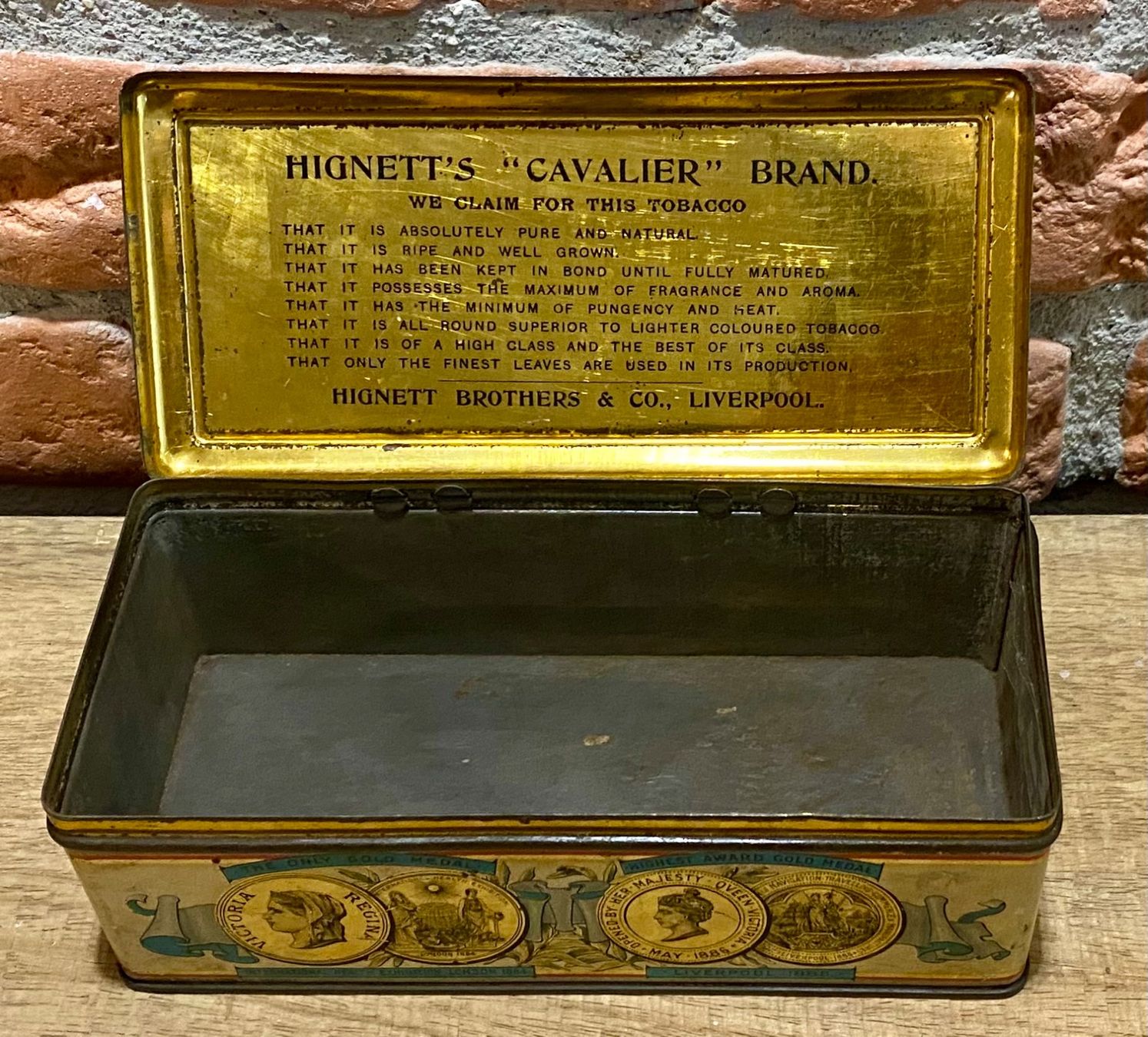 Pots: 1900 - HIGNETT BROS & CO Zigarette Tabak Dose England – D'occasion à Root par ENGLAND-TREASURES 8