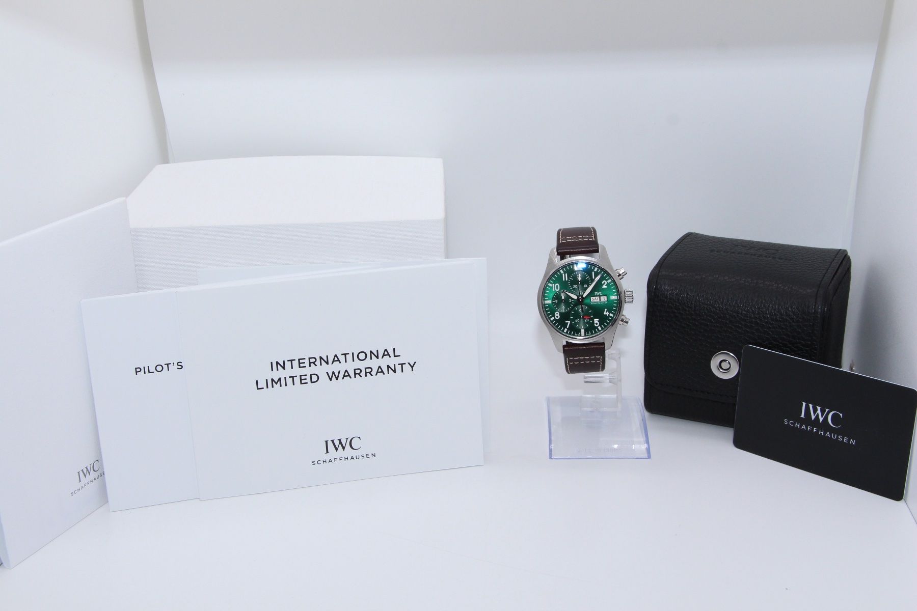 IWC Orologi: IWC Fliegeruhr Chronograph Ref. IW388104, Full-Set – Usato da Zug venduto da eMDi_Collection 8