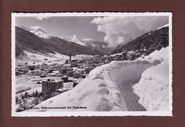 DAVOS - Höhenpromenade bei Neuschnee - 1947