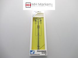 Viessmann 6390 H0 Gittermastleuchte zweiflammig, 2 LEDs