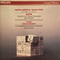 MARTHA ARGERICH CD Béla Bartók • Kodaly • David Zinman