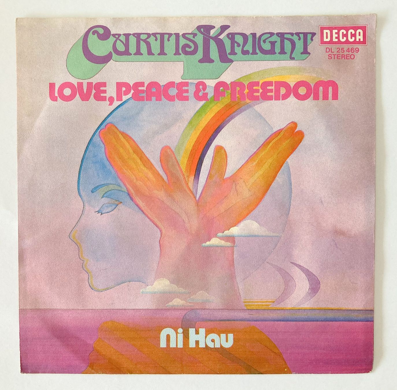 Vinyles: CURTIS KNIGHT - LOVE, PEACE & FREEDOM – D'occasion à Bottens par hotter-than-hell