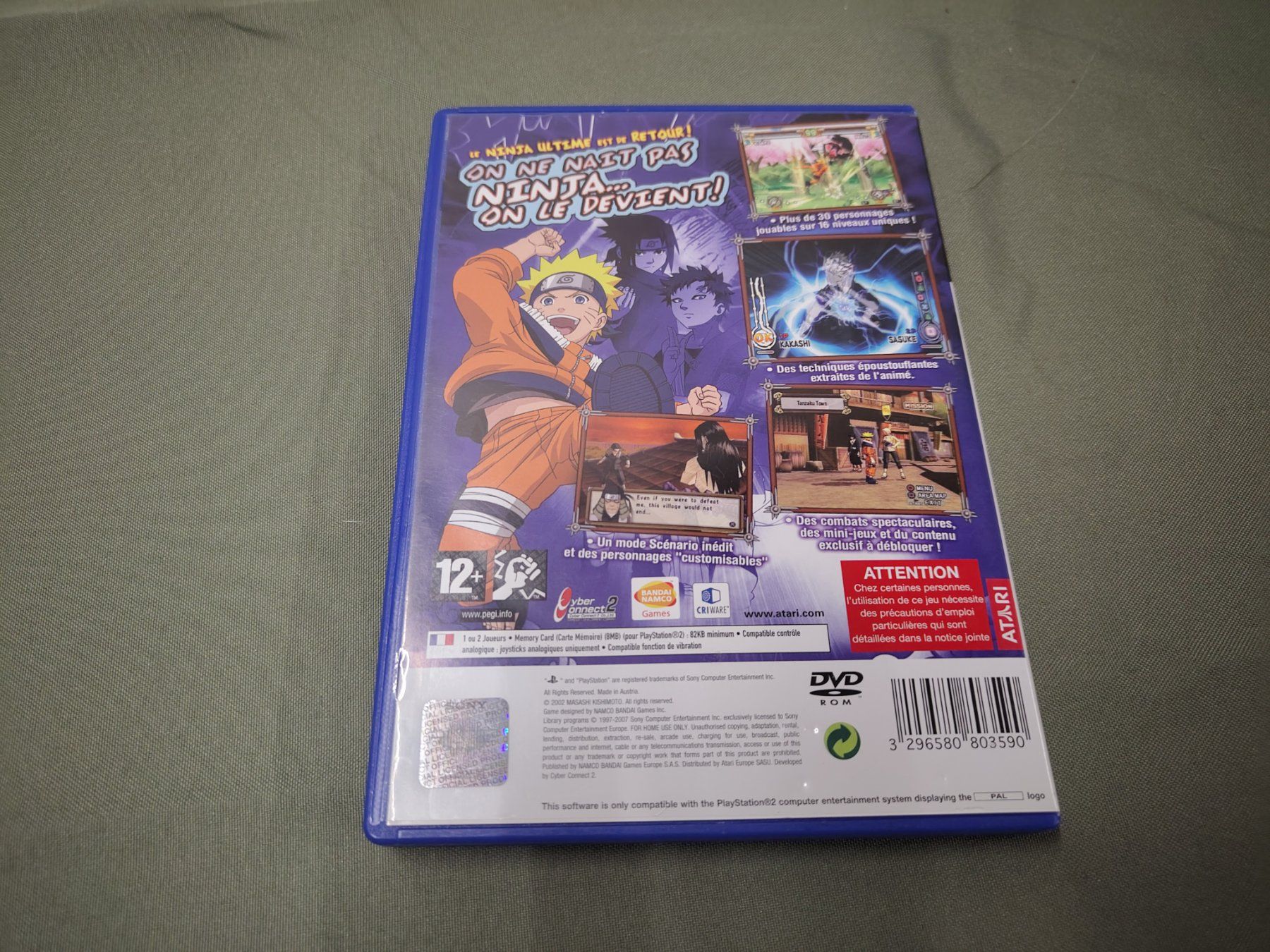 Sony Giochi: Jeu PS2 Naruto: Ultimate Ninja 2 – Usato da Saxon venduto da dan_drn5 3