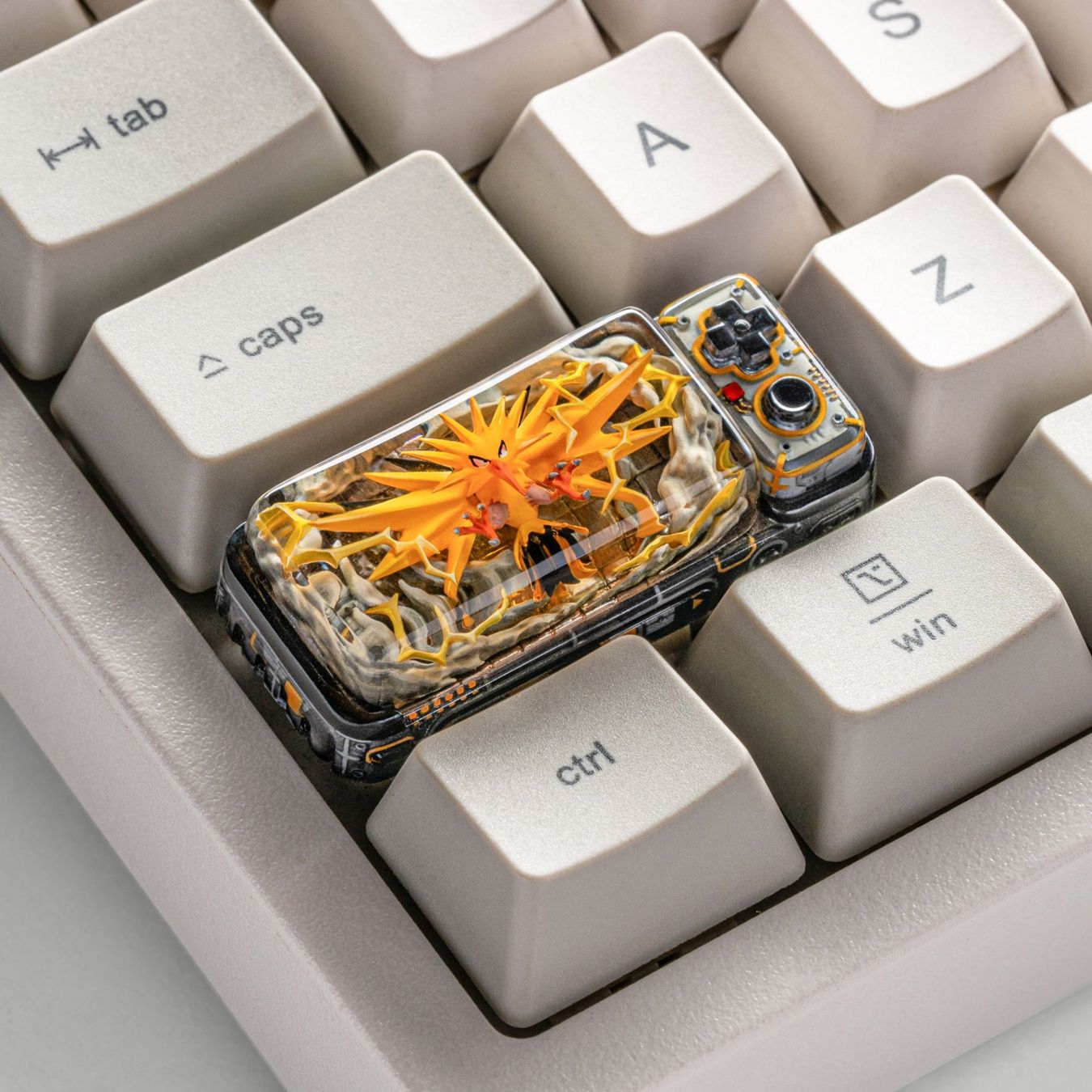 Tastiere: S-Craft Zapdos Artisan Keycap - Pokémon – Nuovo e nell'imballaggio originale da Halten venduto da JuandeFuca 1