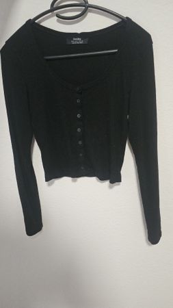 Gilet noir Bershka