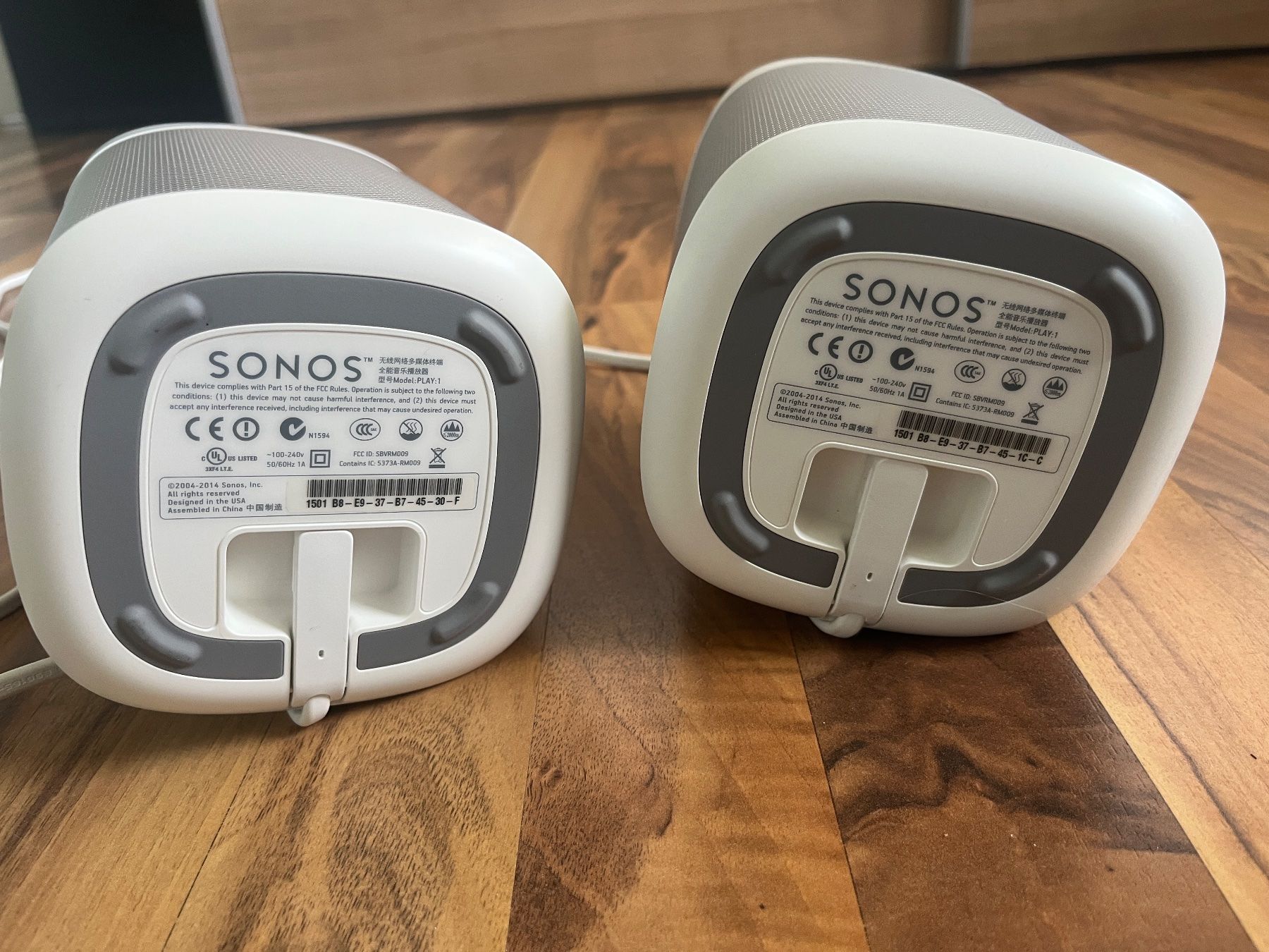 Sonos Casse acustiche: 2 x Sonos Play 1 – Usato da Heitenried venduto da Brutus2003 2