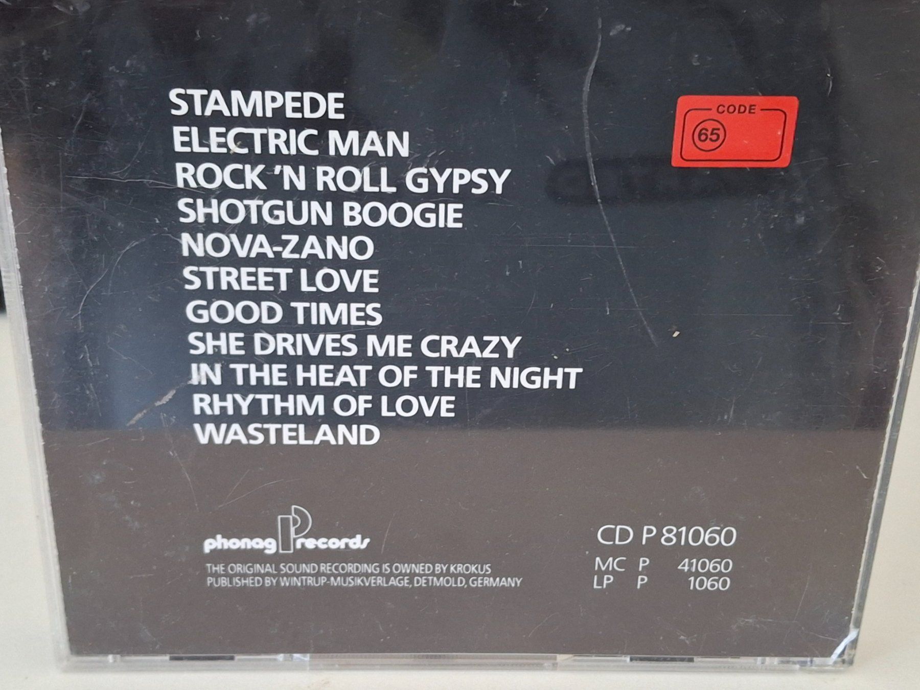 CDs: CD Krokus - Stampede – D'occasion à Aarberg par Jackup1 1