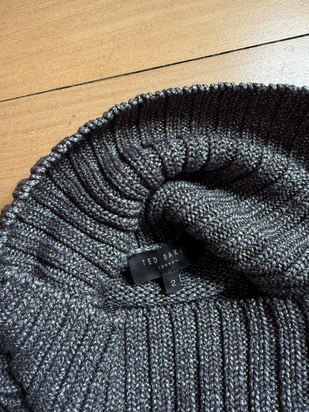 Pulls & Sweat-shirts: TED BAKER - Rollkragen Strickpullover silbergrau 38 – D'occasion à Zürich par Diazaio 4