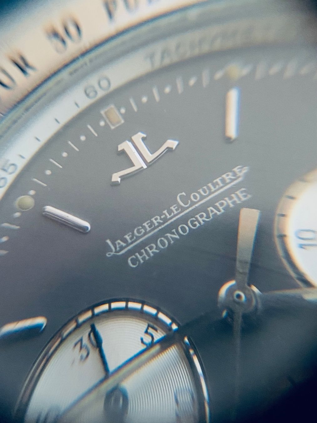 Jaeger-Lecoultre Orologi: Jaeger LeCoultre Chronograph Heraion Grey ref. 115.8.31 – Usato da Küsnacht ZH venduto da Pedramy 4