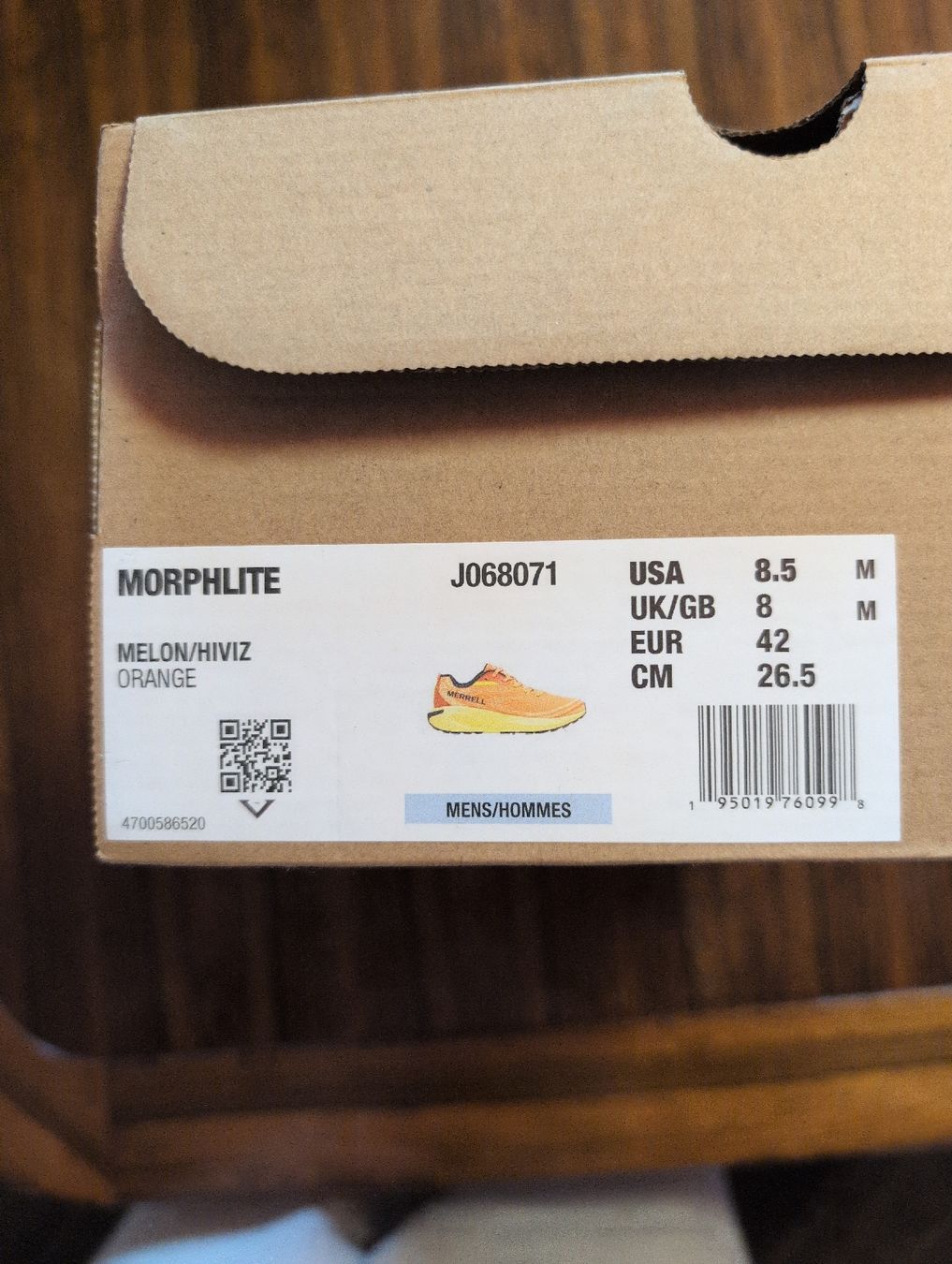 Merrell Scarpe da uomo: Merrell Morphlite neuves  – Nuovo e nell'imballaggio originale da Bulle venduto da Benoit222 5