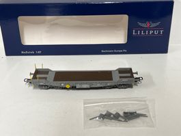 Liliput  Panzertransportwagen Smmps  H0 SBB DC