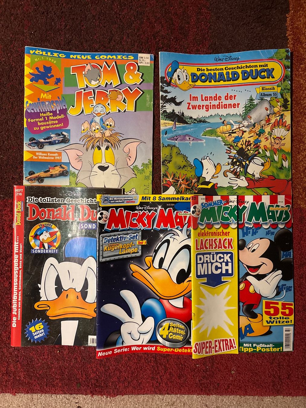 Comics: Donald Duck, Micky Maus, Tom & Jerry – Gebraucht aus Bern von