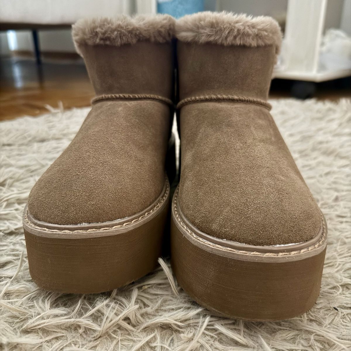Scarpe per cavalli: Cosy Brown Winter Boots – Nuovo (secondo la descrizione) da Genève venduto da brown-angeles 1