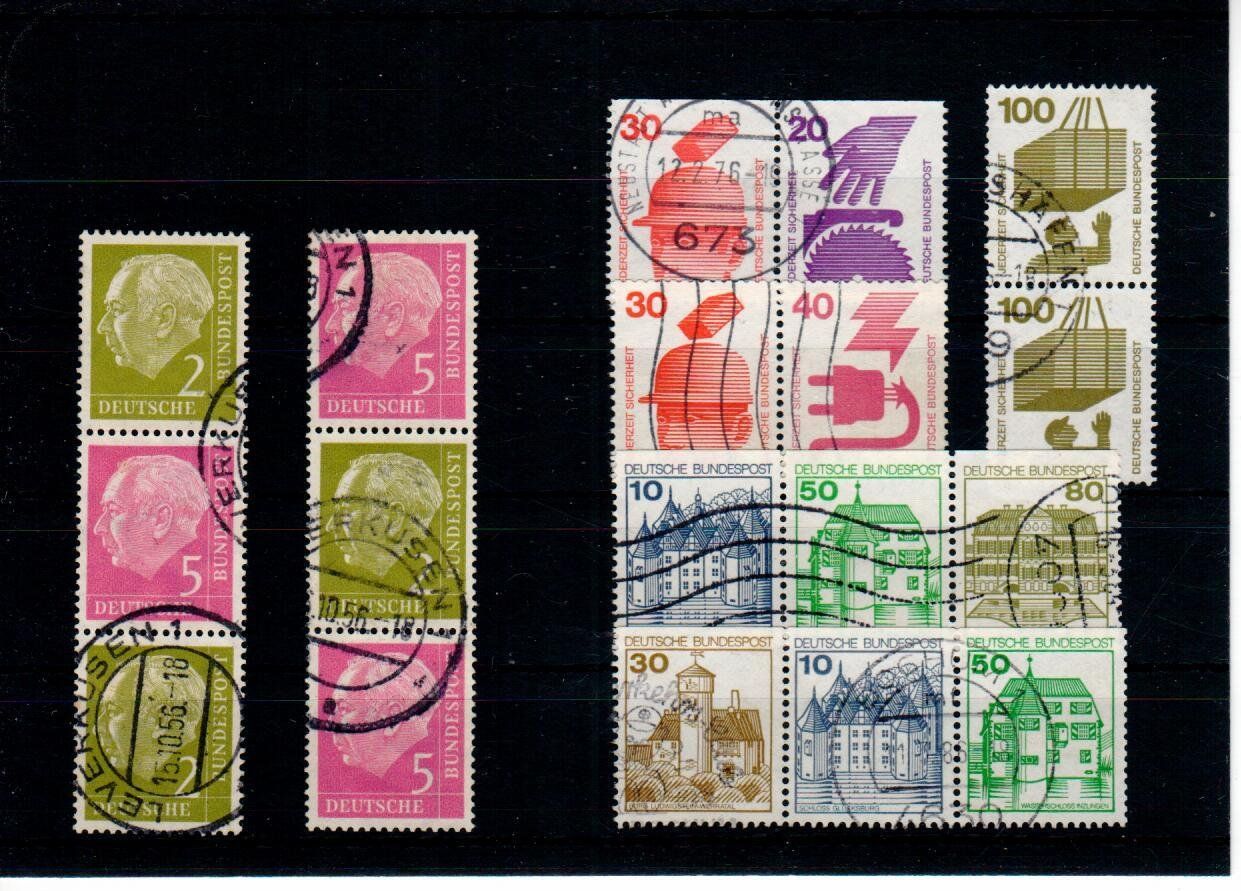 Tous les timbres: deutsche Bundespost  2er + 3er – D'occasion à Wolhusen par Curver9