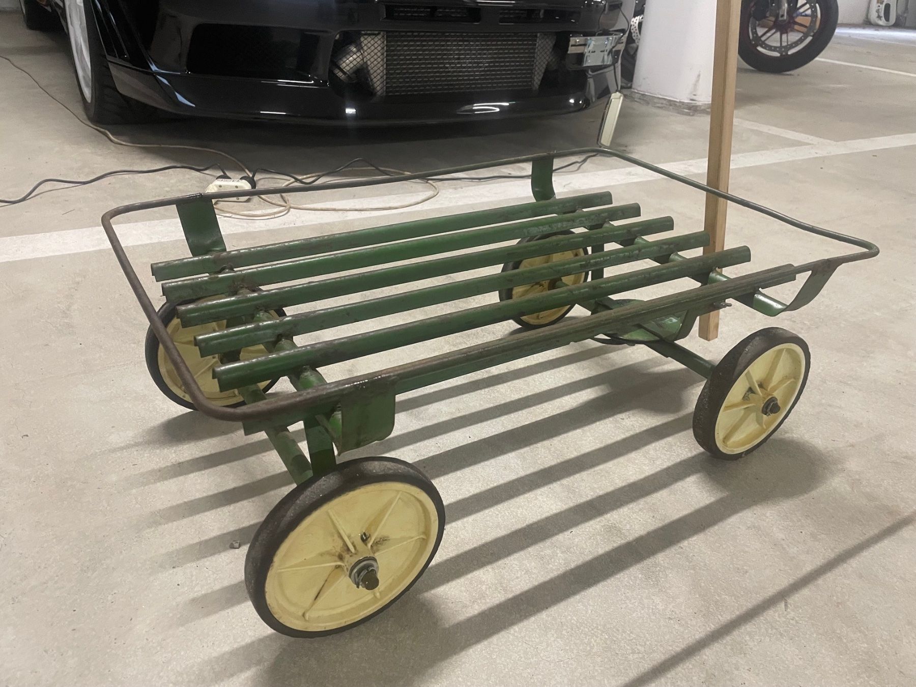 Schubkarren: Handwagen, stabiler Handwagen von ca. 1960 – Gebraucht aus Menziken von  2