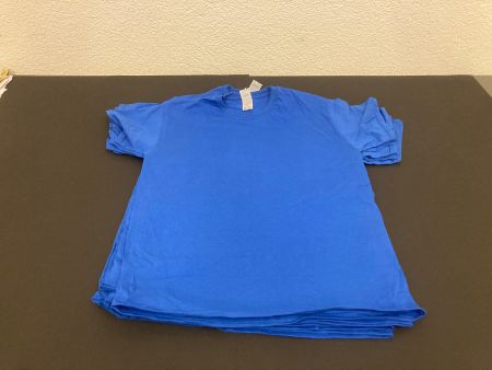 T-Shirt Fruit of the Loom Grösse 152 ( 13-14 J ) blau,  6Stk