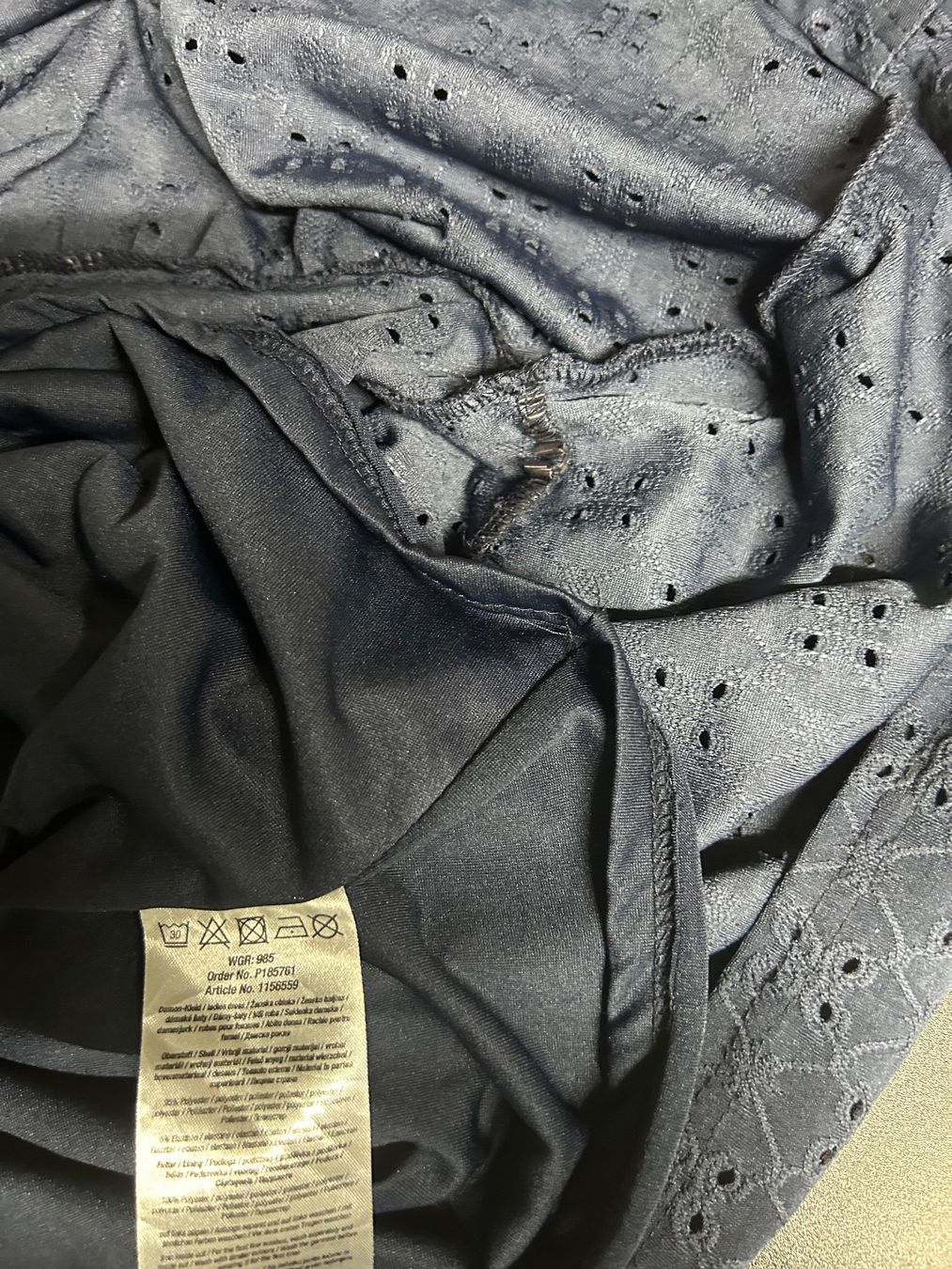 Kleider: Damen Sommerkleid Gr. 40 blau – Gebraucht aus Obergösgen von Andre118 3