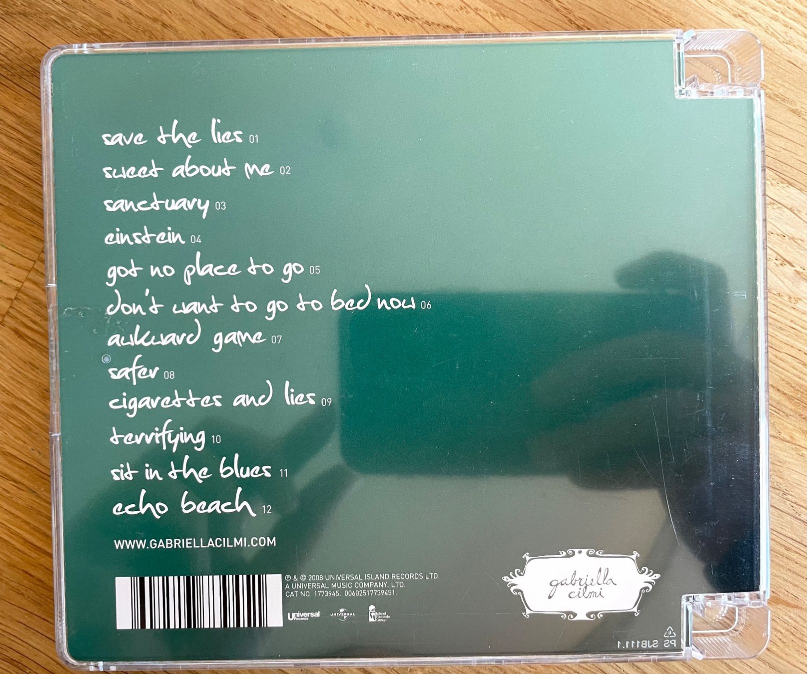 CD: CD - Gabriella Cilmi - Lessons to Be Learned - 2008 – Usato da Winterthur venduto da Secondhand-Family 1