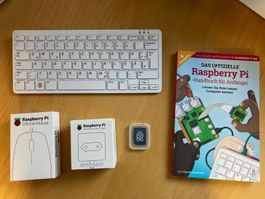 Raspberry Pi 400 PC-Kit – 4 GB RAM – komplett mit Zubehör