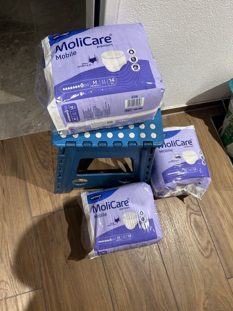 Hartmann Bacs à couches & couches: molicare 3 stk – Neuf avec emballage d'origine à Zürich par 11Zitronenfalter
