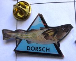 Pin Fisch DORSCH Dreieck