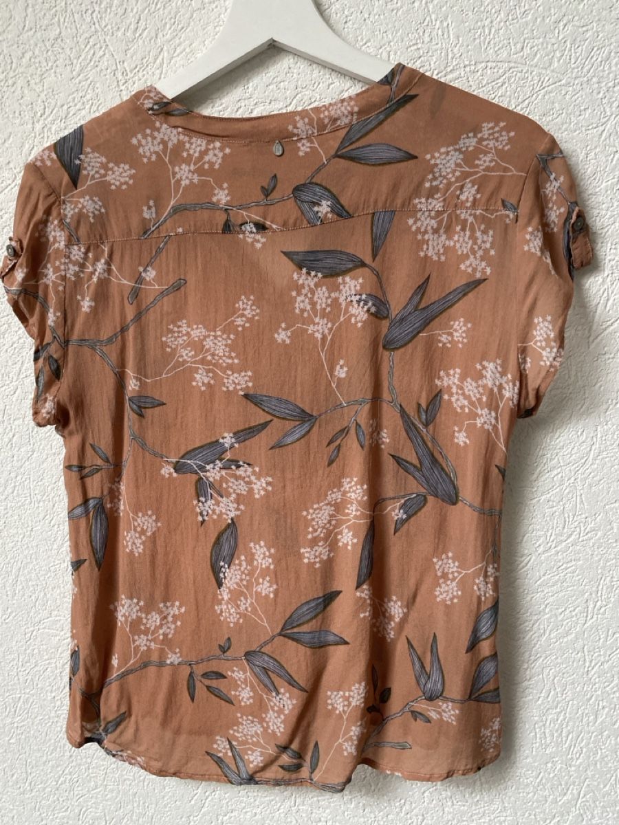 Nile Camicette: Nile leichtes Sommer-Bluse mit, Gr. S – Usato da Homberg b. Thun venduto da Homata 3
